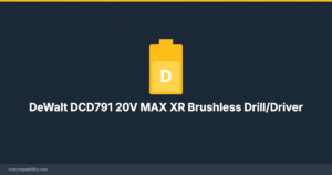 DeWalt DCD791 20V MAX XR Brushless Drill/Driver