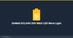 DeWalt DCL040 20V MAX LED Work Light
