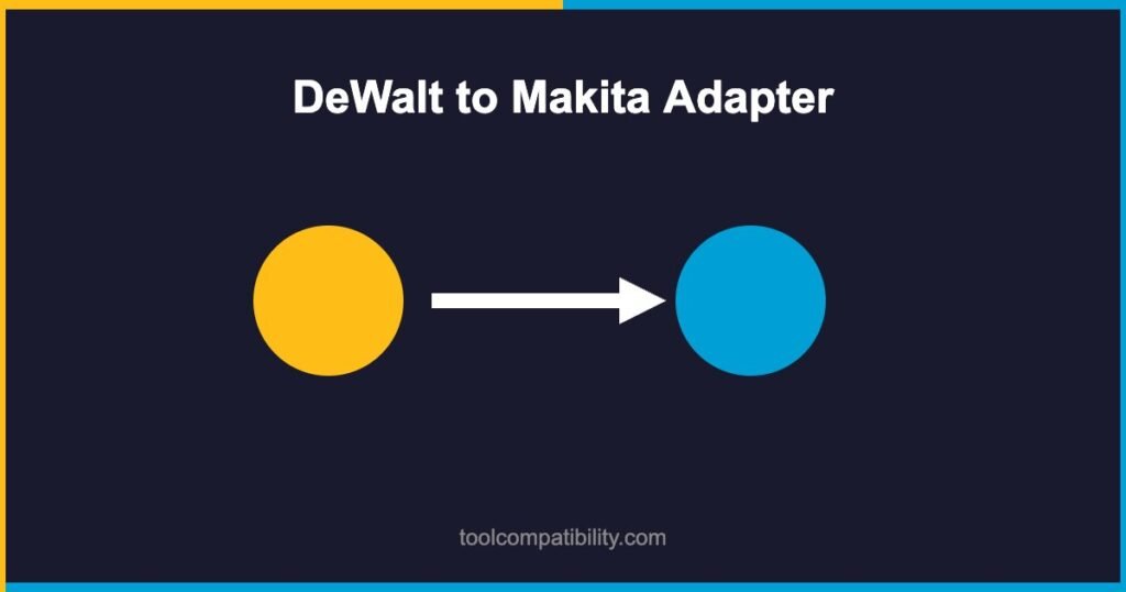 DeWalt to Makita Battery Adapter