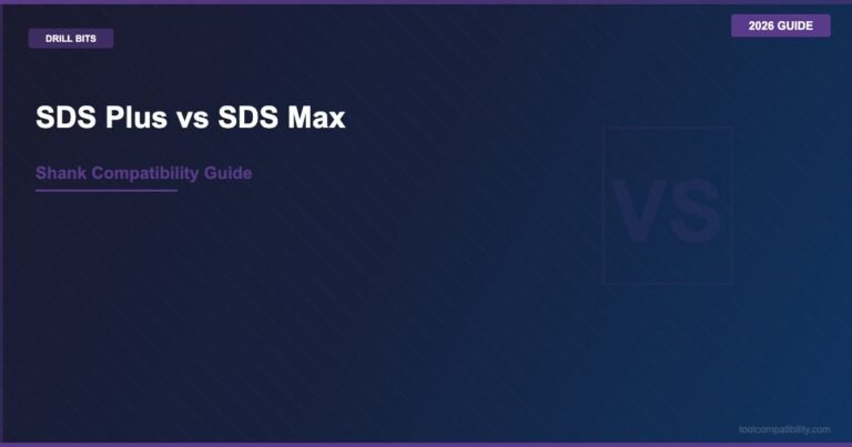 SDS Plus vs SDS Max Drill Bits — What’s the Difference? (2026) - Tool ...