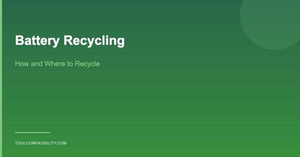 Battery Recycling