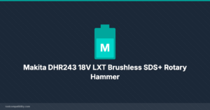 Makita DHR243 18V LXT Brushless SDS+ Rotary Hammer