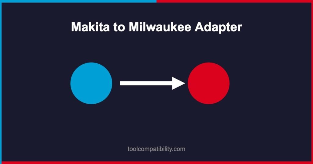 Makita to Milwaukee Battery Adapter