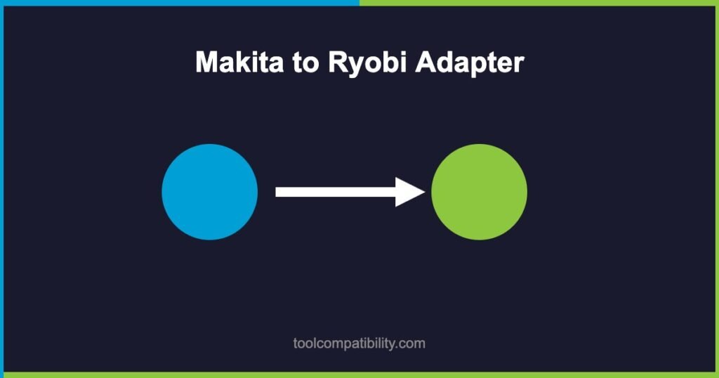 Makita to Ryobi Battery Adapter