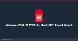 Milwaukee 2554-20 M12 FUEL Stubby 3/8″ Impact Wrench
