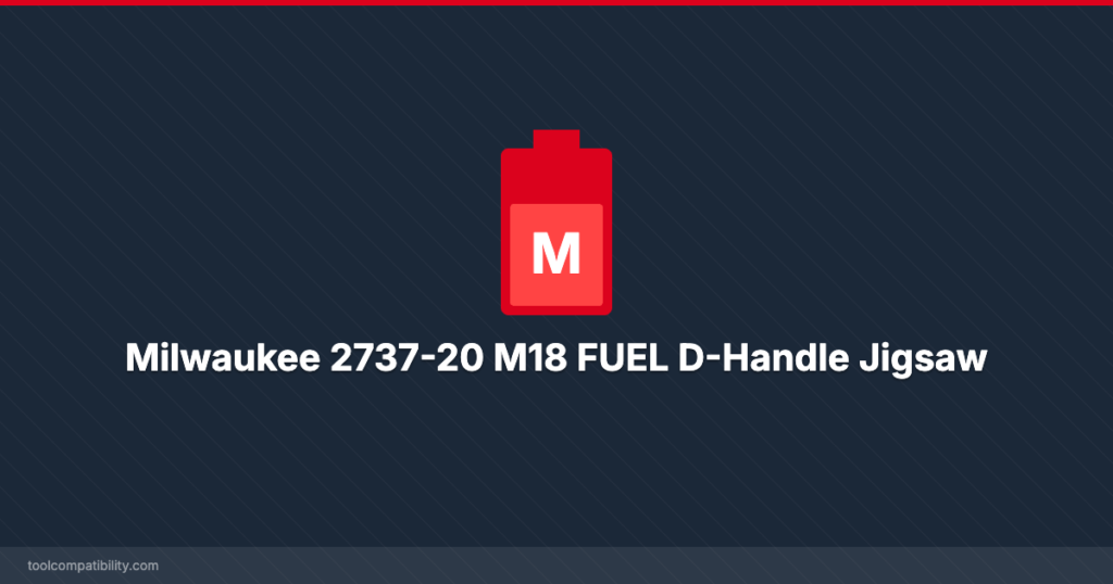 Milwaukee 2737-20 M18 FUEL D-Handle Jigsaw