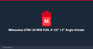 Milwaukee 2780-20 M18 FUEL 4-1/2″ / 5″ Angle Grinder