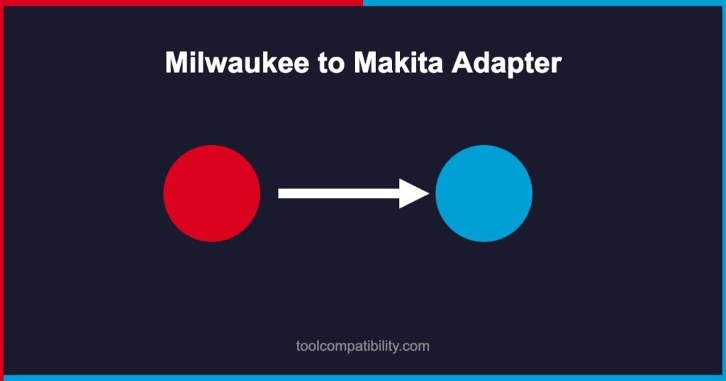 Milwaukee to Makita Battery Adapter
